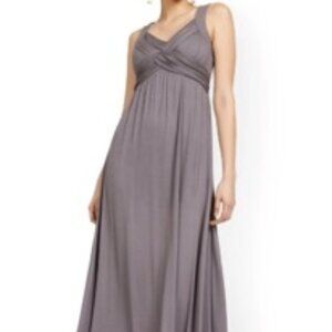 New York & Company Smokey Blue Maxi Dress, Size XS Bundle and save 30% off